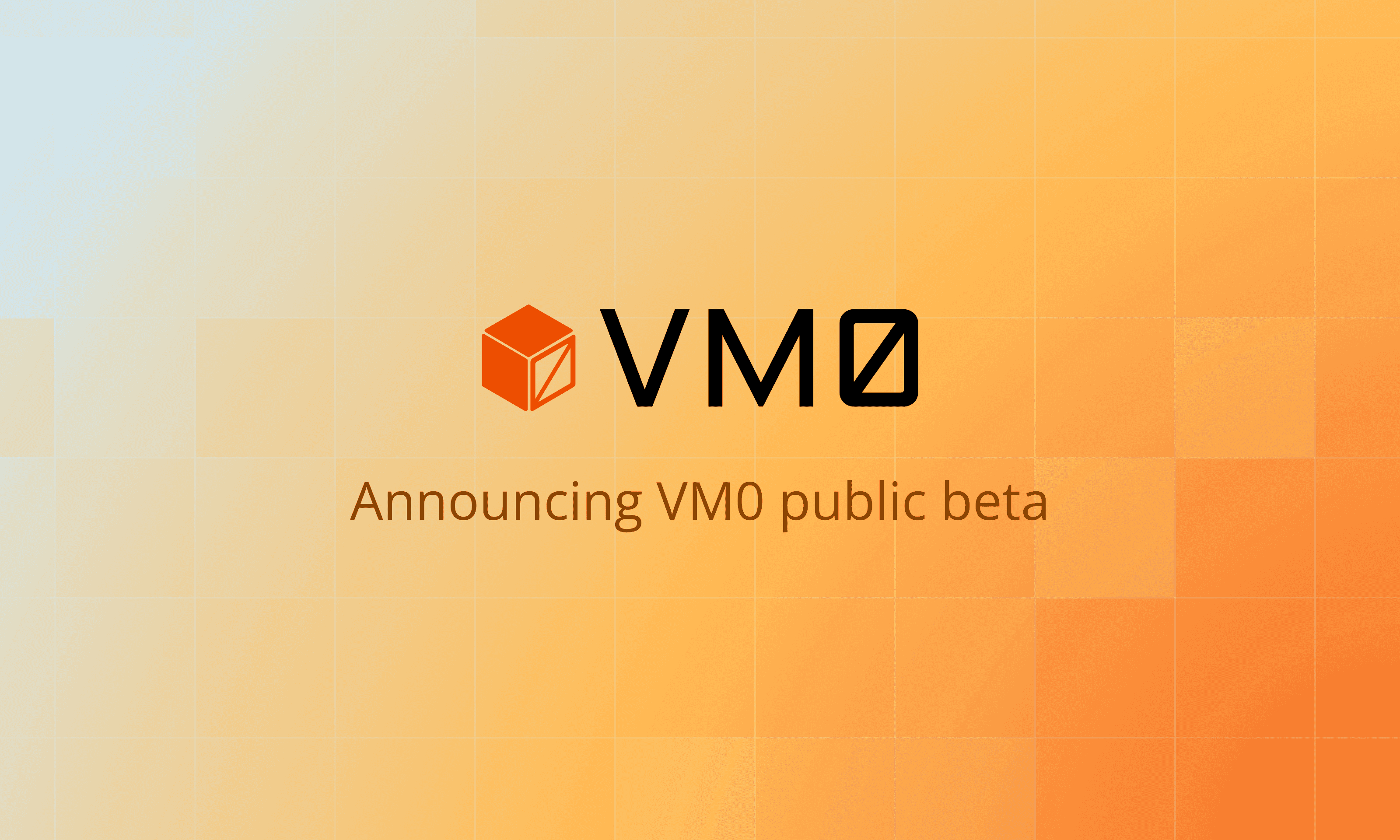 Announcing VM0 public beta: Build AI agents in minutes with natural language