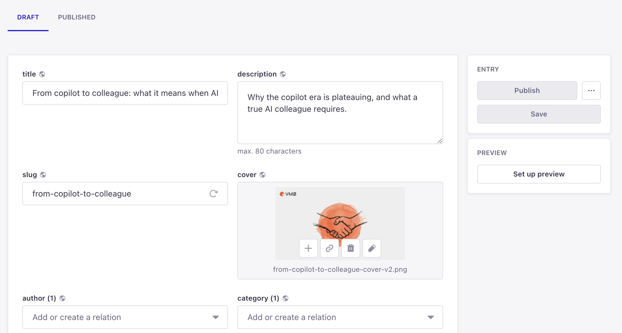 Ubah Ringkasan Ide Menjadi Draf Siap Terbit — sample output from Zero — screenshot 1